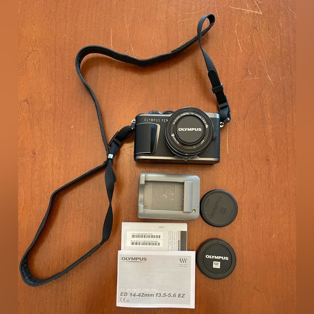 Black Olympus Camera